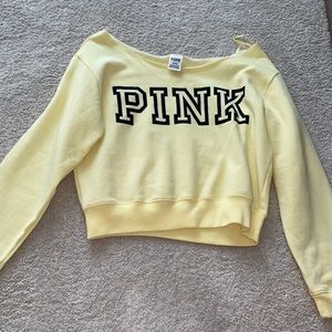 Yellow Victoria Secret (pink) top